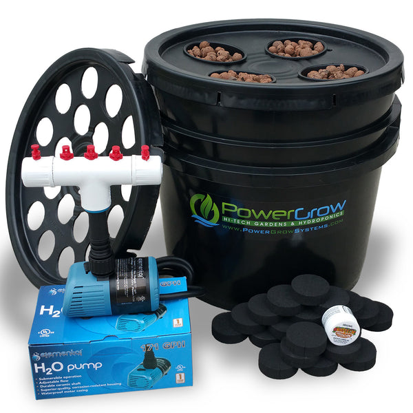 DIY 5 Gallon Clone Bucket Kit with 8 sites (OPTION TO DRILL LID) - PA  Hydroponics